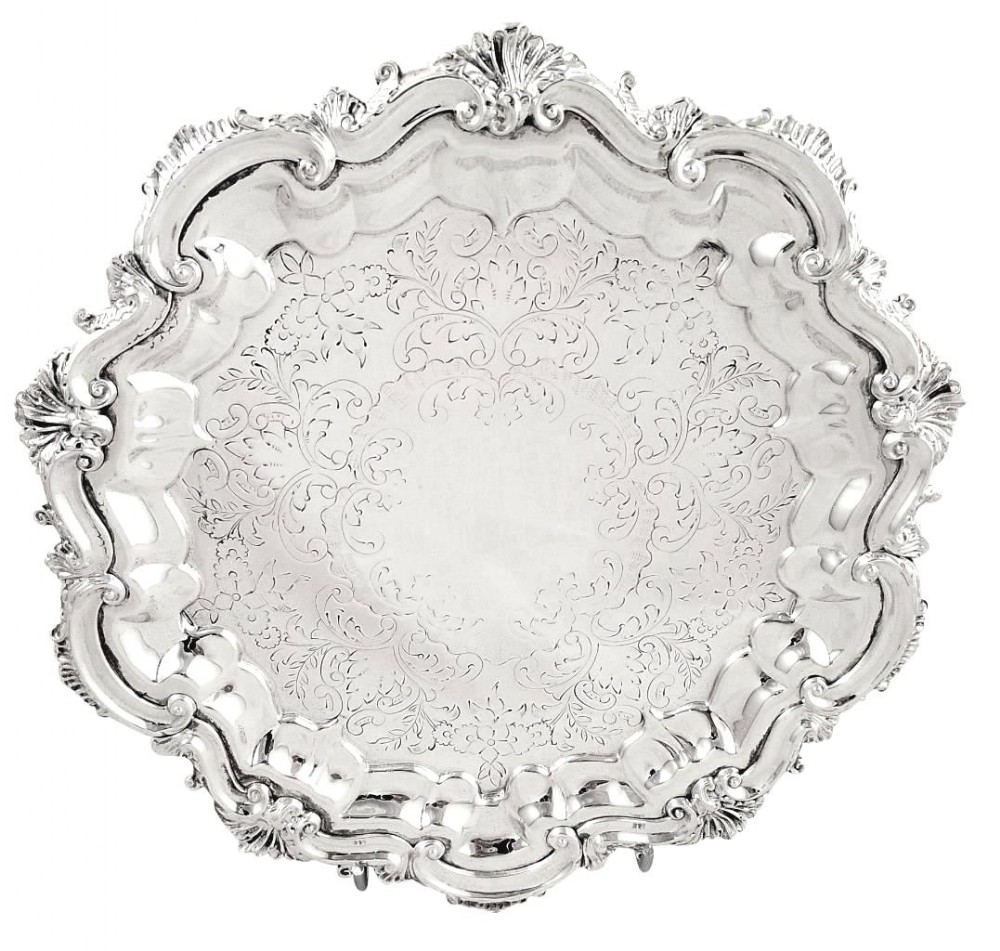 Superb Antique Victorian Silver Plated 9