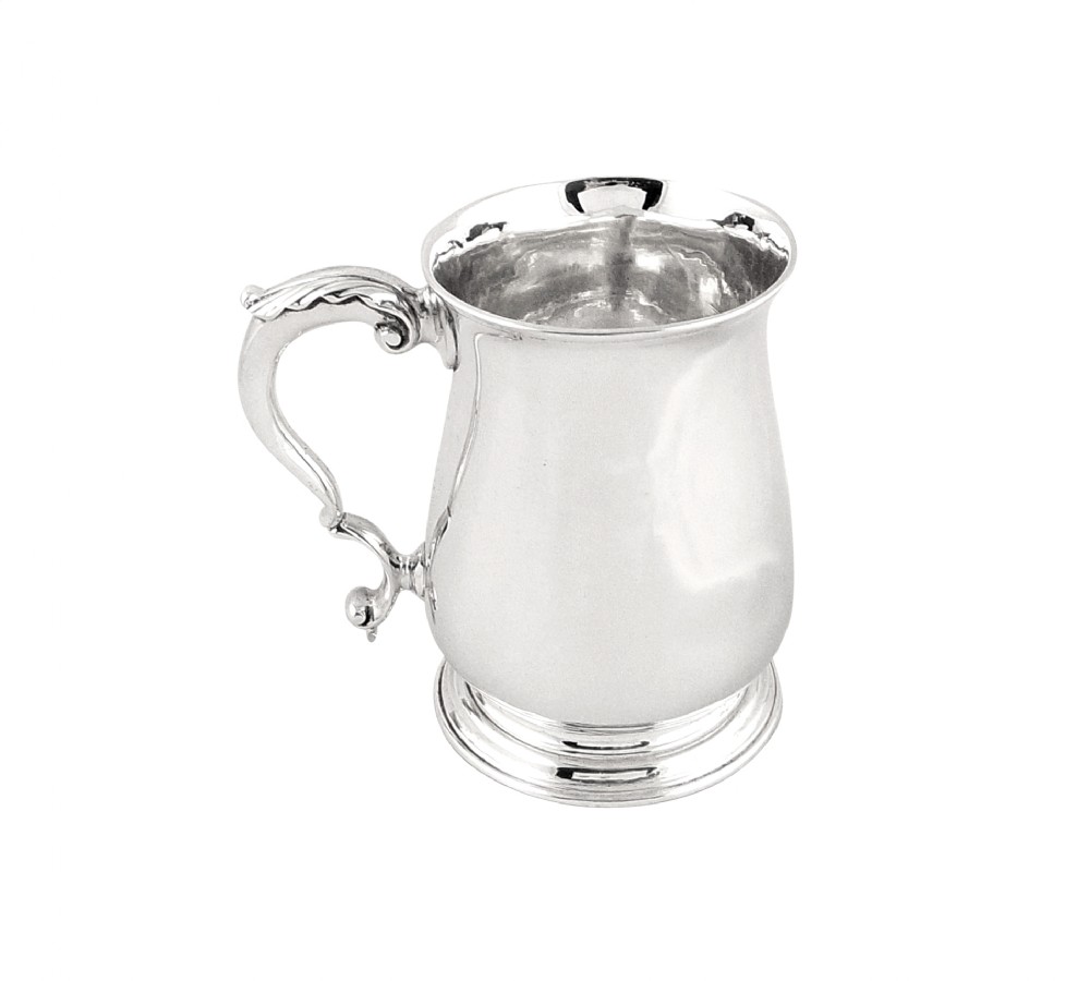 Antique Georgian Sterling Silver Mug/Tankard 1772