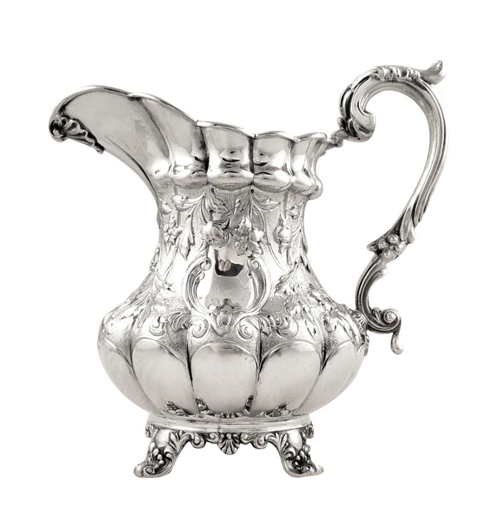 Antique William lV Sterling Silver Jug 1834