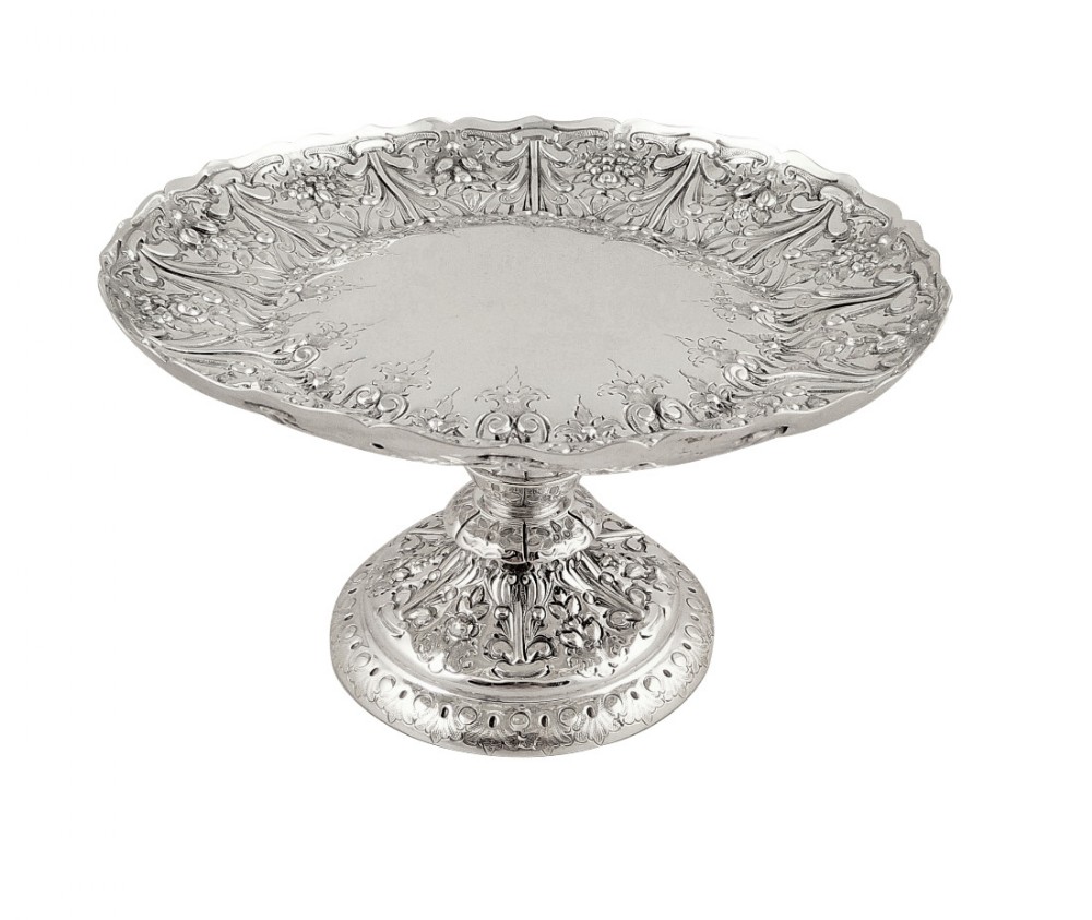 Antique Victorian Sterling Silver Tazza / Comport 1896