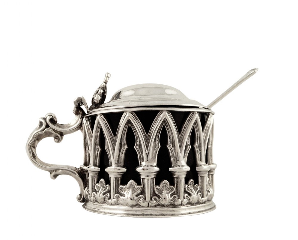Antique William IV Sterling Silver Mustard Pot 1831