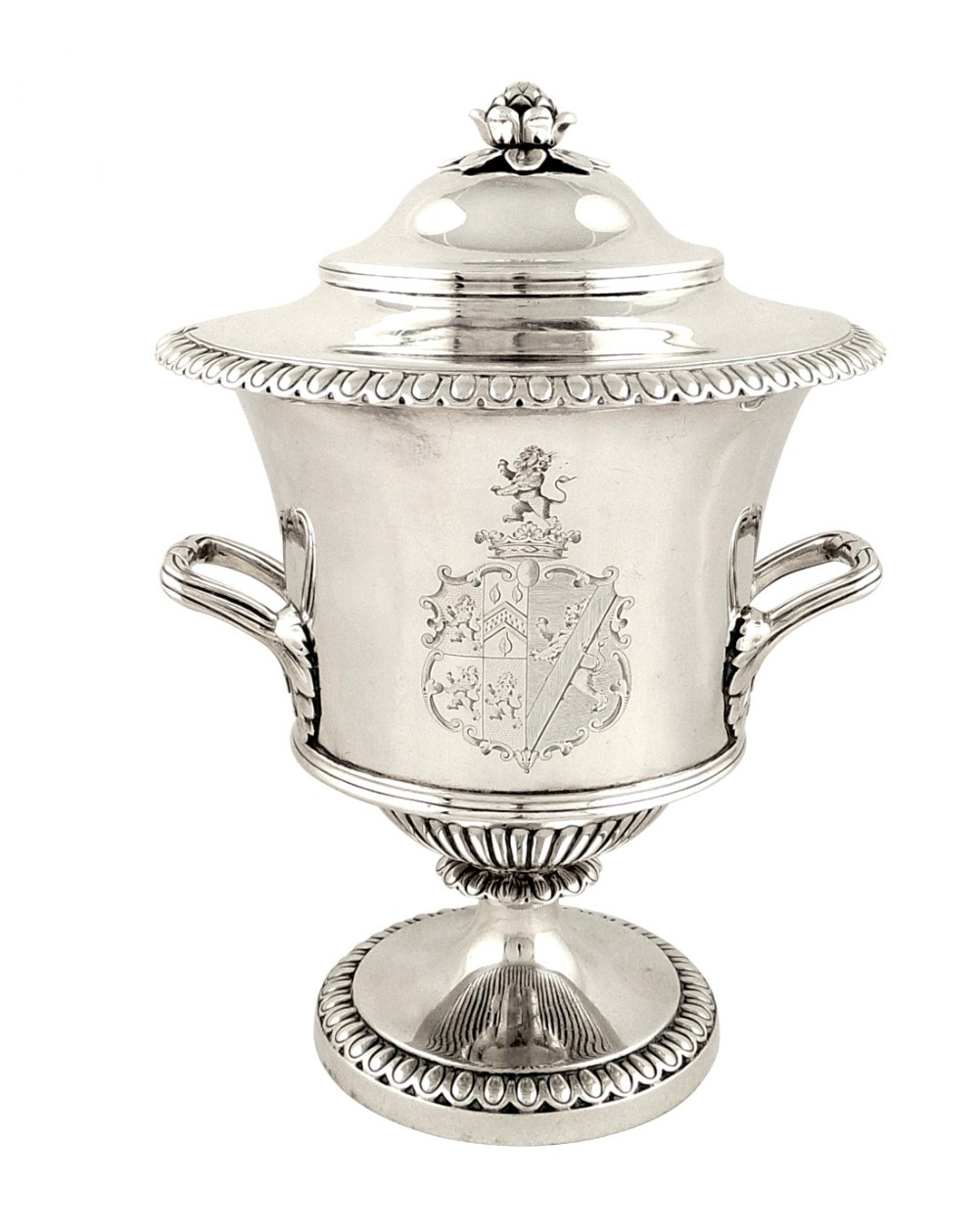 Antique William IV Sterling Silver Sauce Tureen - 1837