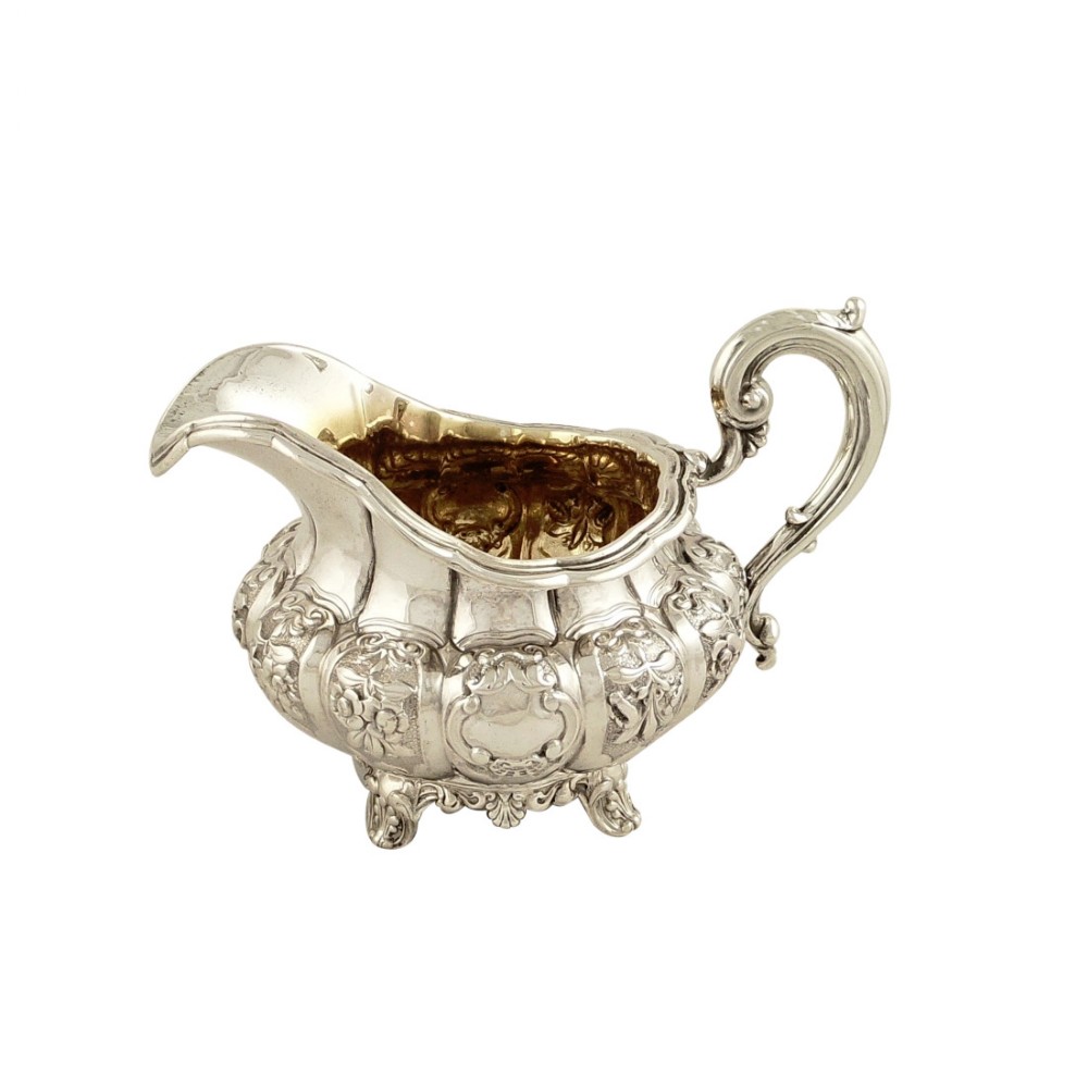 Antique Irish William IV Sterling Silver Jug - Dublin1834