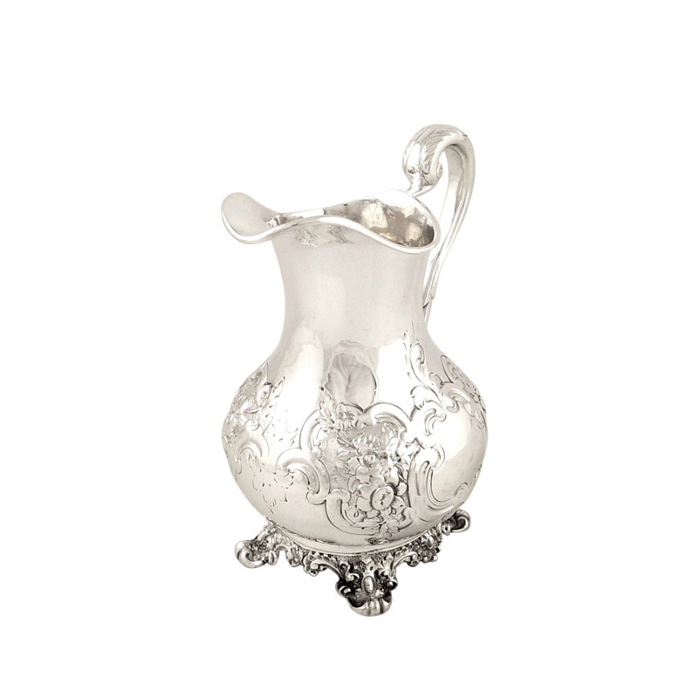 Antique William IV Sterling Silver Jug 1833