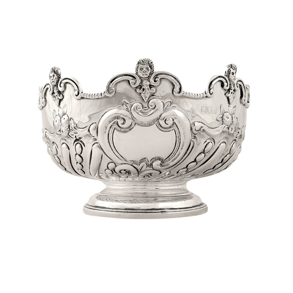 Antique Victorian Sterling Silver Bowl 1899