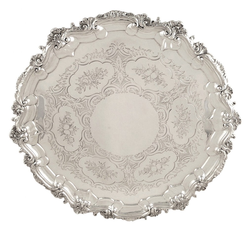 Antique Early Victorian Sterling Silver 14