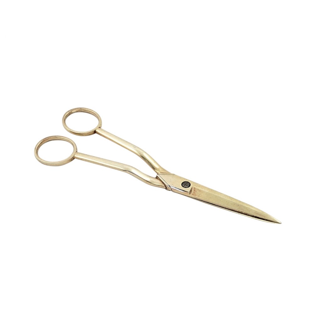 Antique George III Silver Gilt Grape Scissors 1819