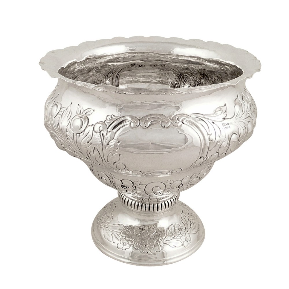 Antique Irish Sterling Silver Bowl - Dublin 1911 - Egan of Cork