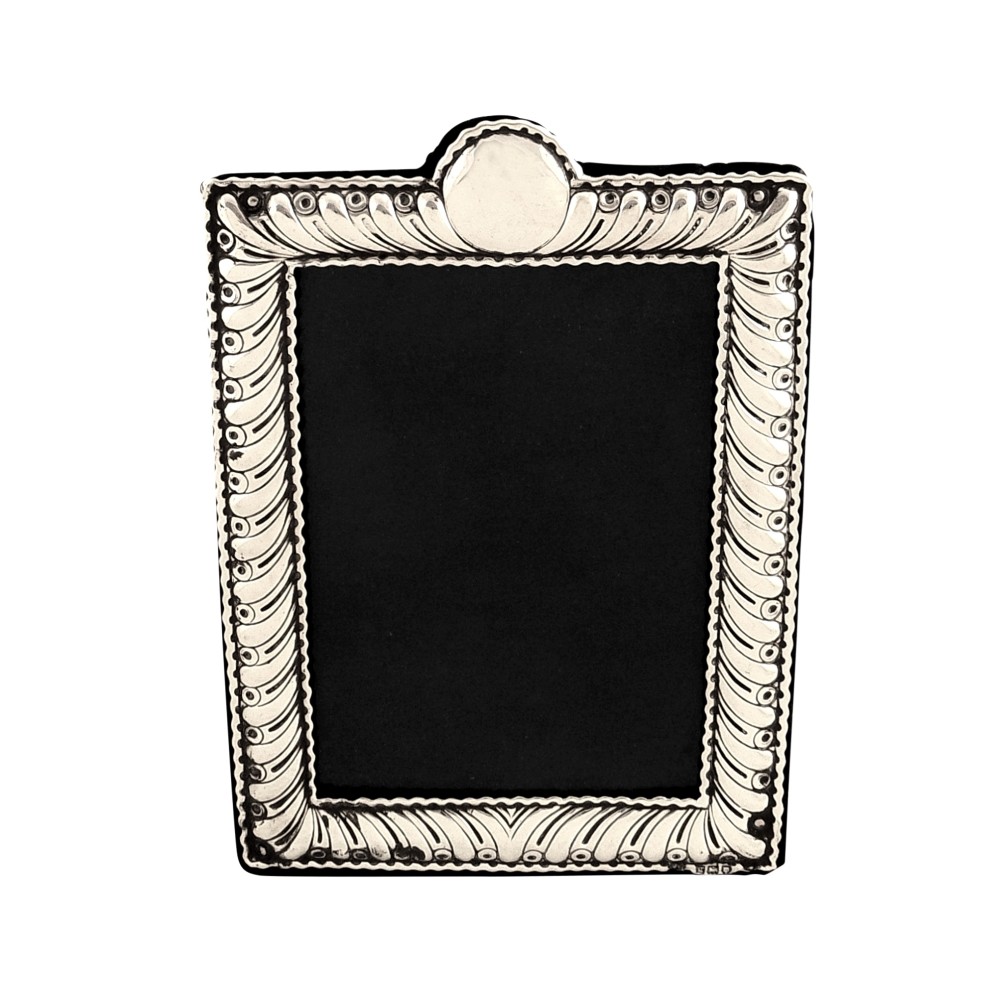 Antique Edwardian Sterling Silver Photo Frame 1902