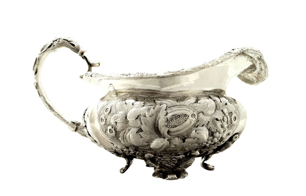 Antique George IV Sterling Silver Jug 1829 View IX