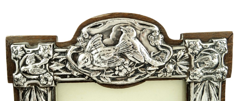 Antique Art Nouveau Sterling Silver 12