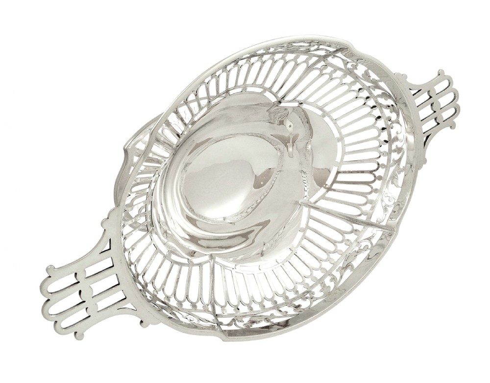 Antique Sterling Silver Fruit/Bread 12