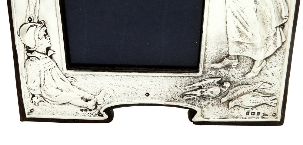 Antique Art Nouveau Sterling Silver 10