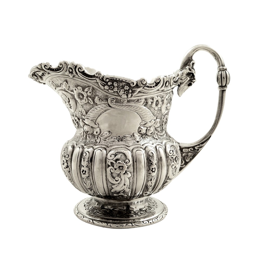 Antique Victorian Sterling Silver Jug/Creamer 1899 - Goldsmiths & Silversmiths