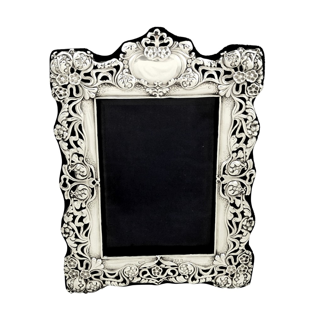 Antique Art Nouveau Sterling Silver 9