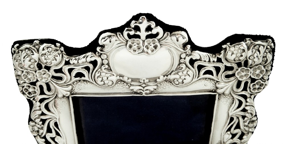 Antique Art Nouveau Sterling Silver 9