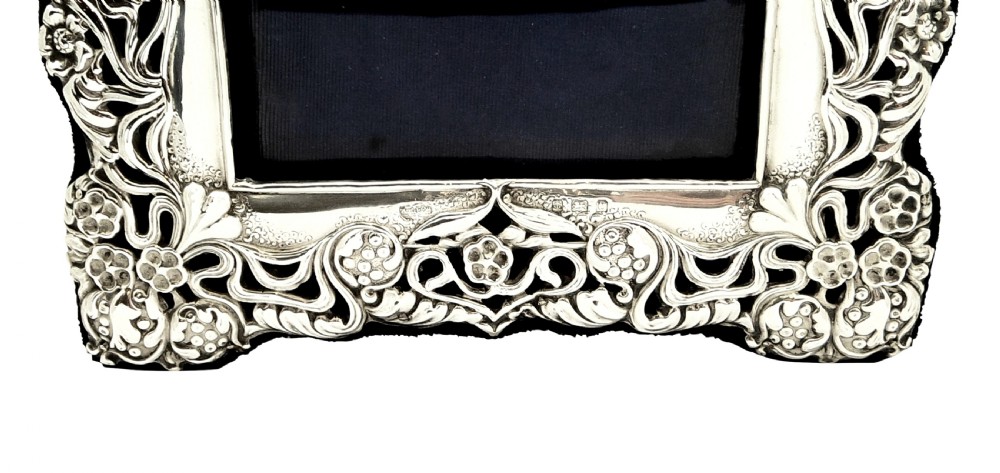 Antique Art Nouveau Sterling Silver 9