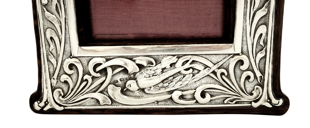 Antique Art Nouveau Sterling Silver 9