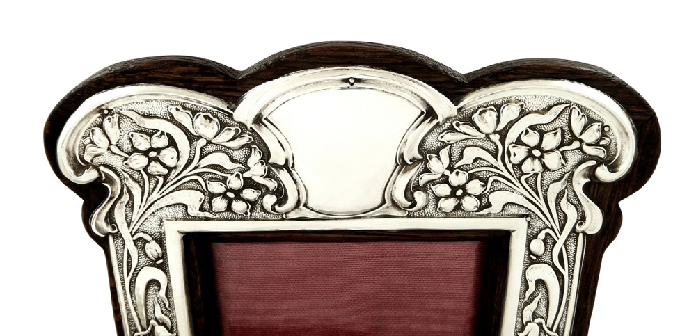 Antique Art Nouveau Sterling Silver 9