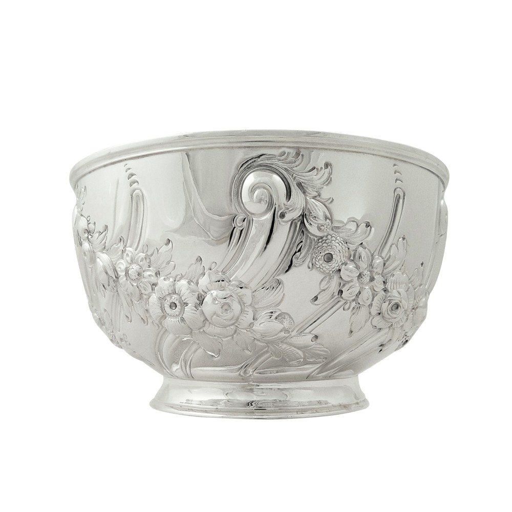 Antique Edwardian Sterling Silver Bowl 1906