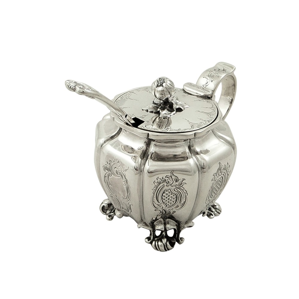Antique William IV Sterling Silver Mustard - William Bateman II 1835