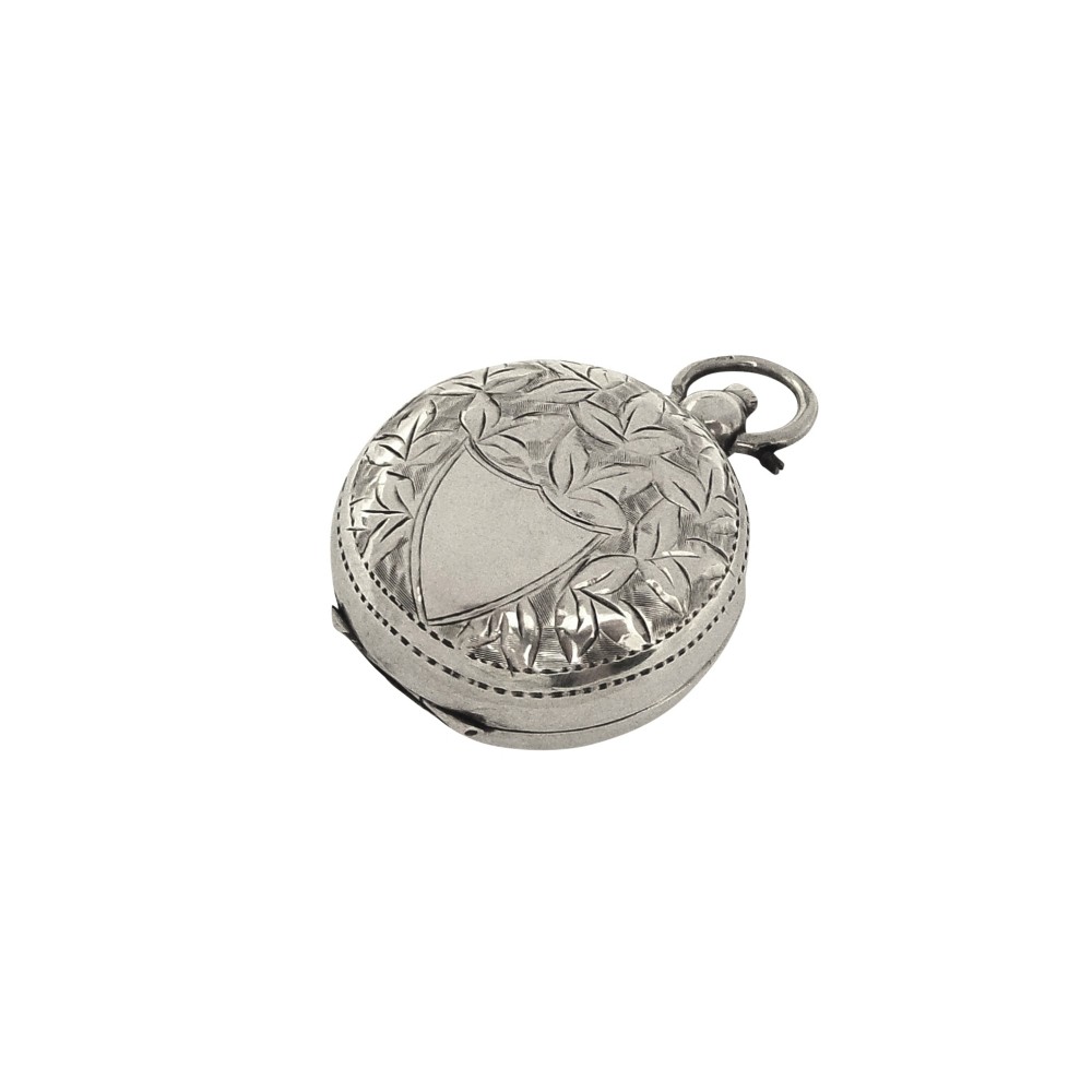 Antique Edwardian Sterling Silver Sovereign Case 1904