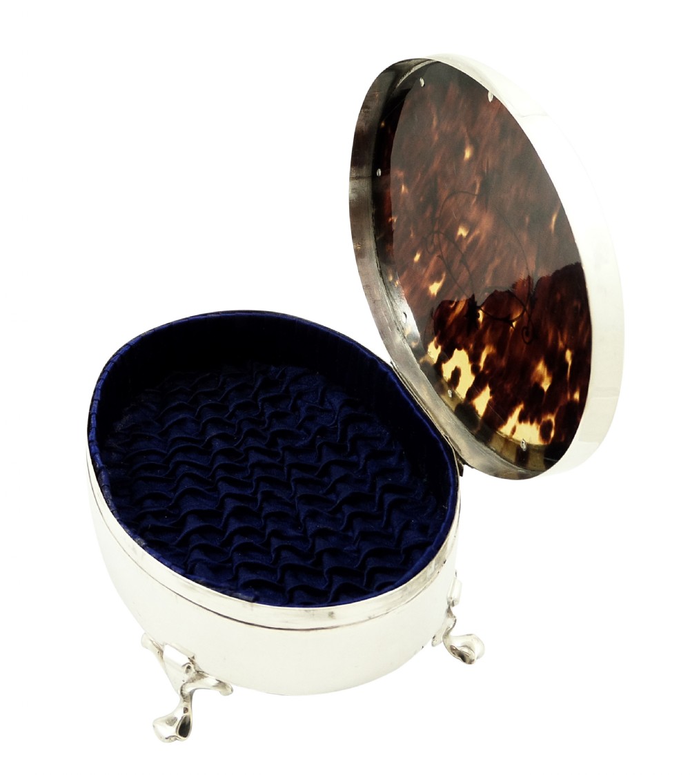 Antique Sterling Silver & Tortoiseshell 5