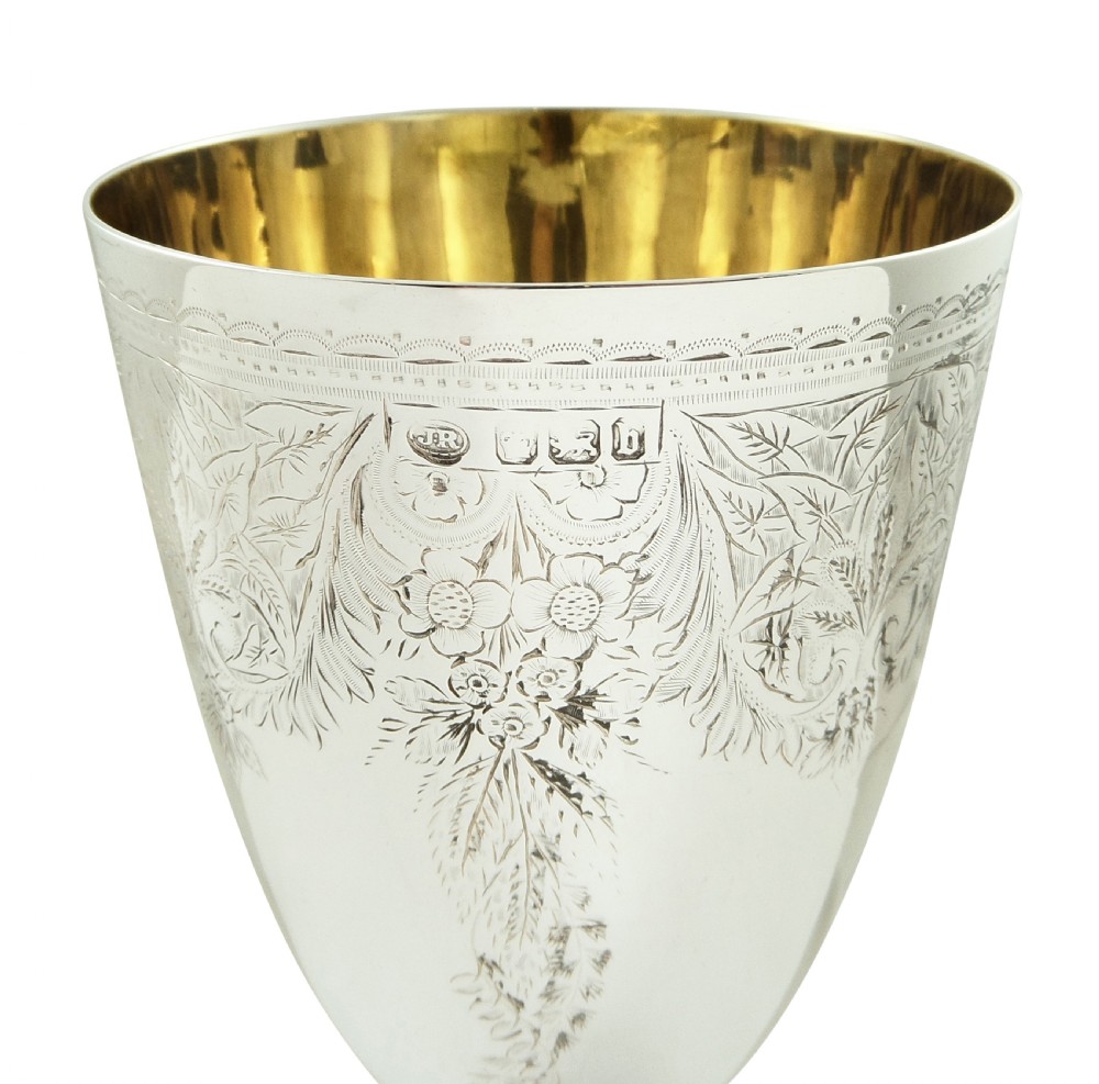 Antique Victorian Sterling Silver 10 1/2