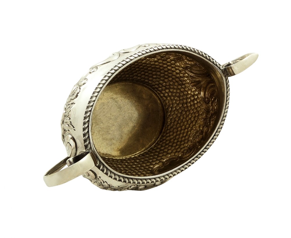 Antique Edwardian Sterling Silver Bowl 1901 View X