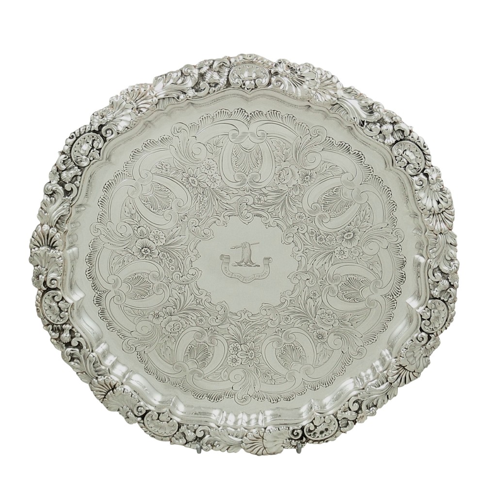 Heavy Antique Edwardian Sterling Silver 12