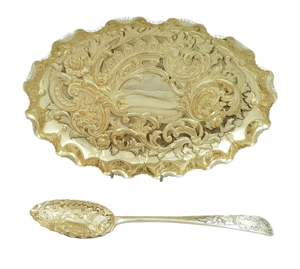 Antique Victorian Sterling Silver 9 1/2