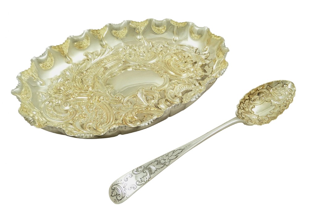 Antique Victorian Sterling Silver 9 1/2