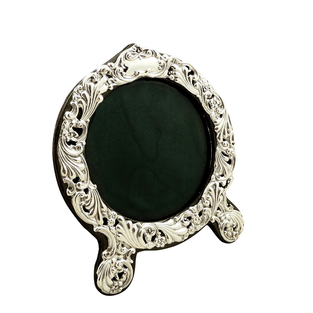 Antique Victorian Sterling Silver Photo Frame 1899