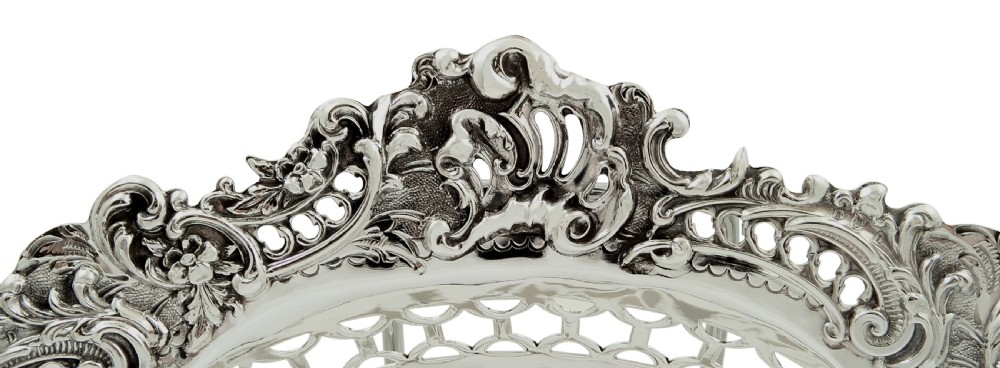 Pair of Antique Victorian Sterling Silver 8