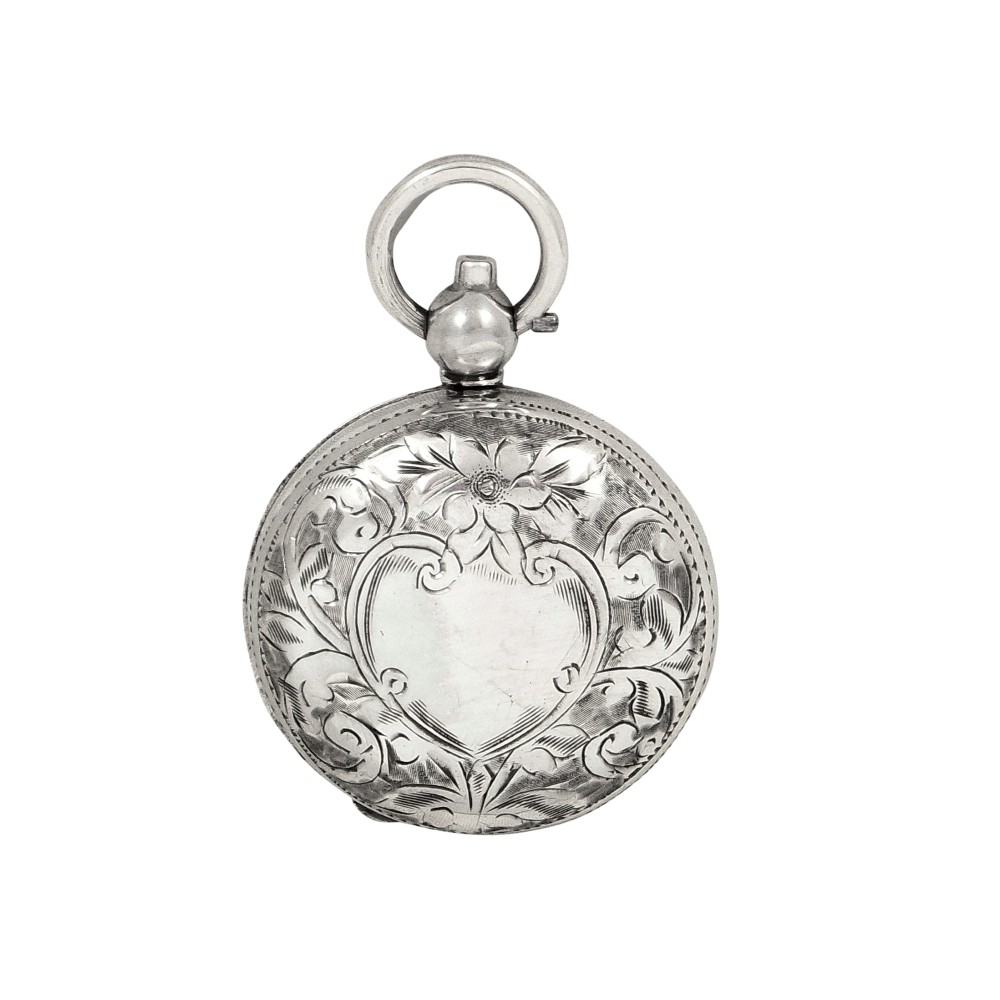 Antique Edwardian Sterling Silver Sovereign Case 1909