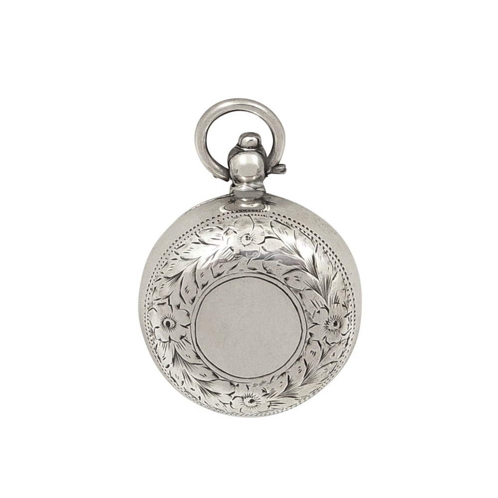 Antique Sterling Silver Sovereign Case 1912