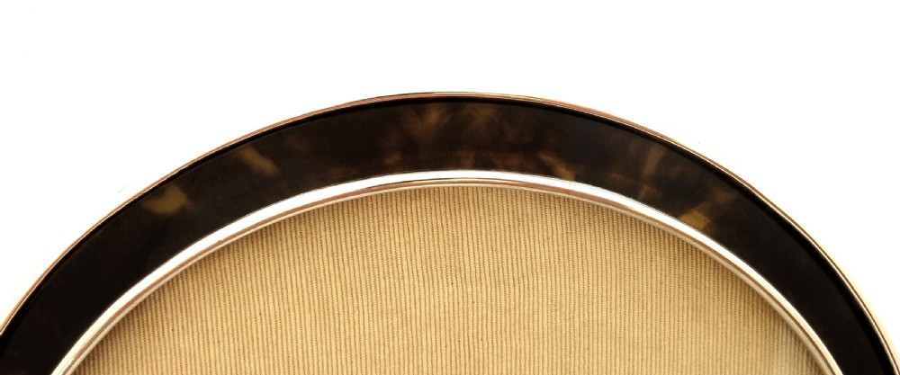 Antique Sterling Silver & Tortoiseshell 7
