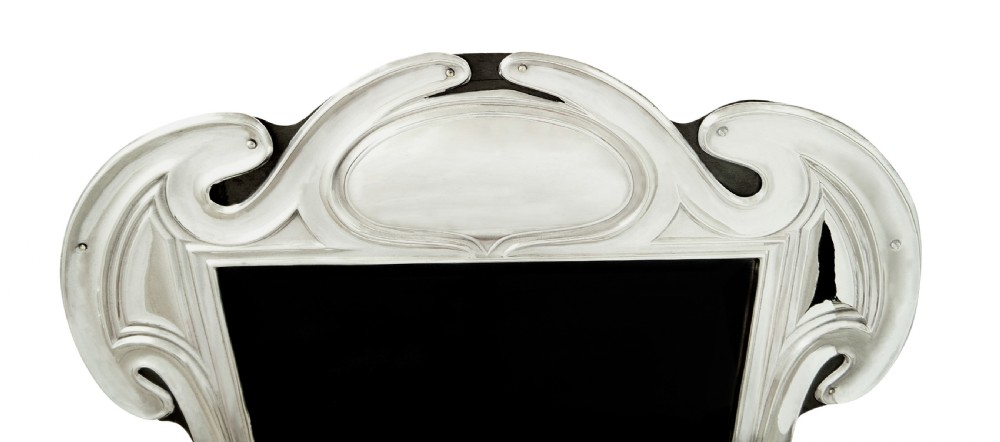 Large Antique Edwardian Sterling Silver 12