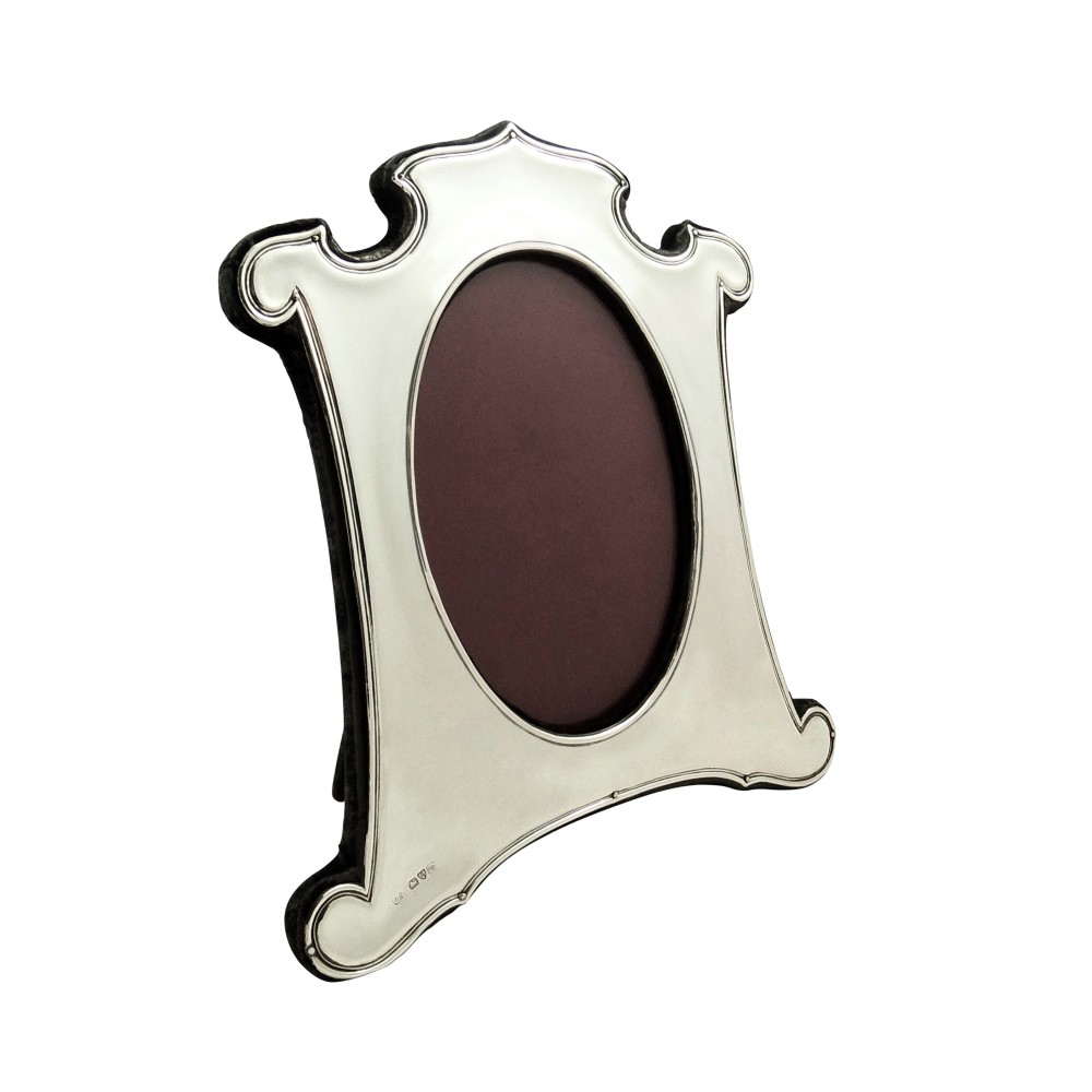 Antique Edwardian Sterling Silver Photo Frame 1909