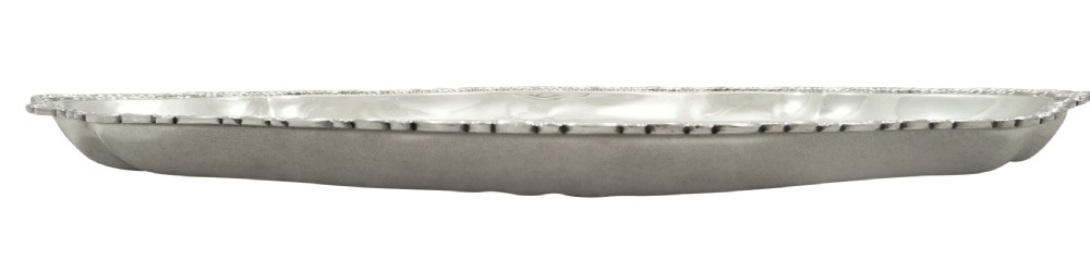 Antique Edwardian Sterling Silver Dressing Tray with Scene 1909 View V