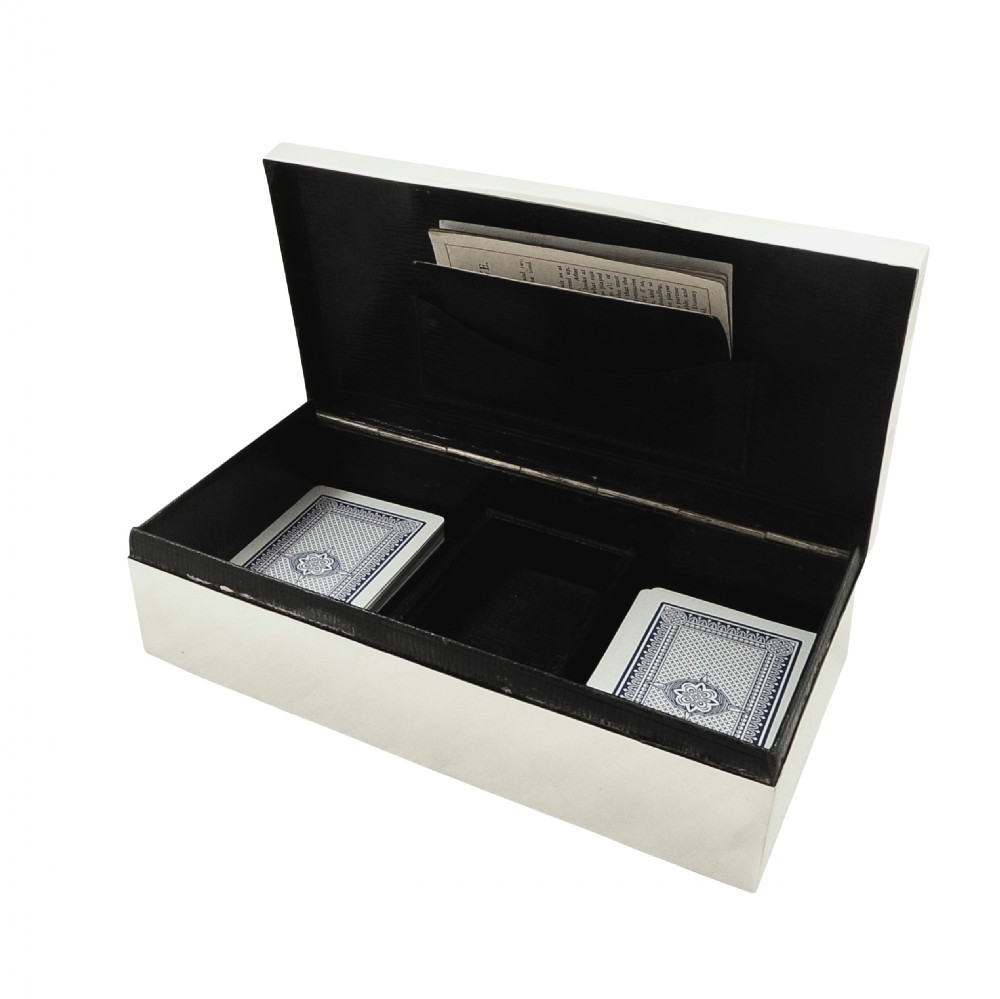 Antique Sterling Silver Bridge/Card 8