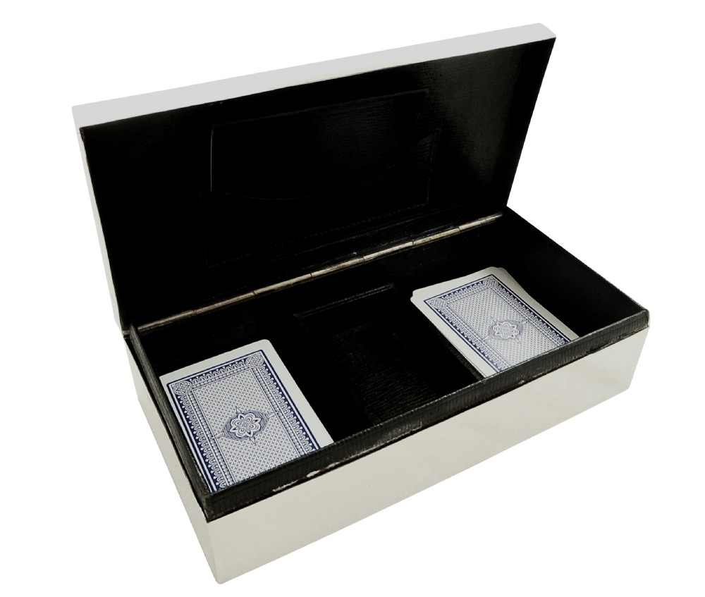 Antique Sterling Silver Bridge/Card 8