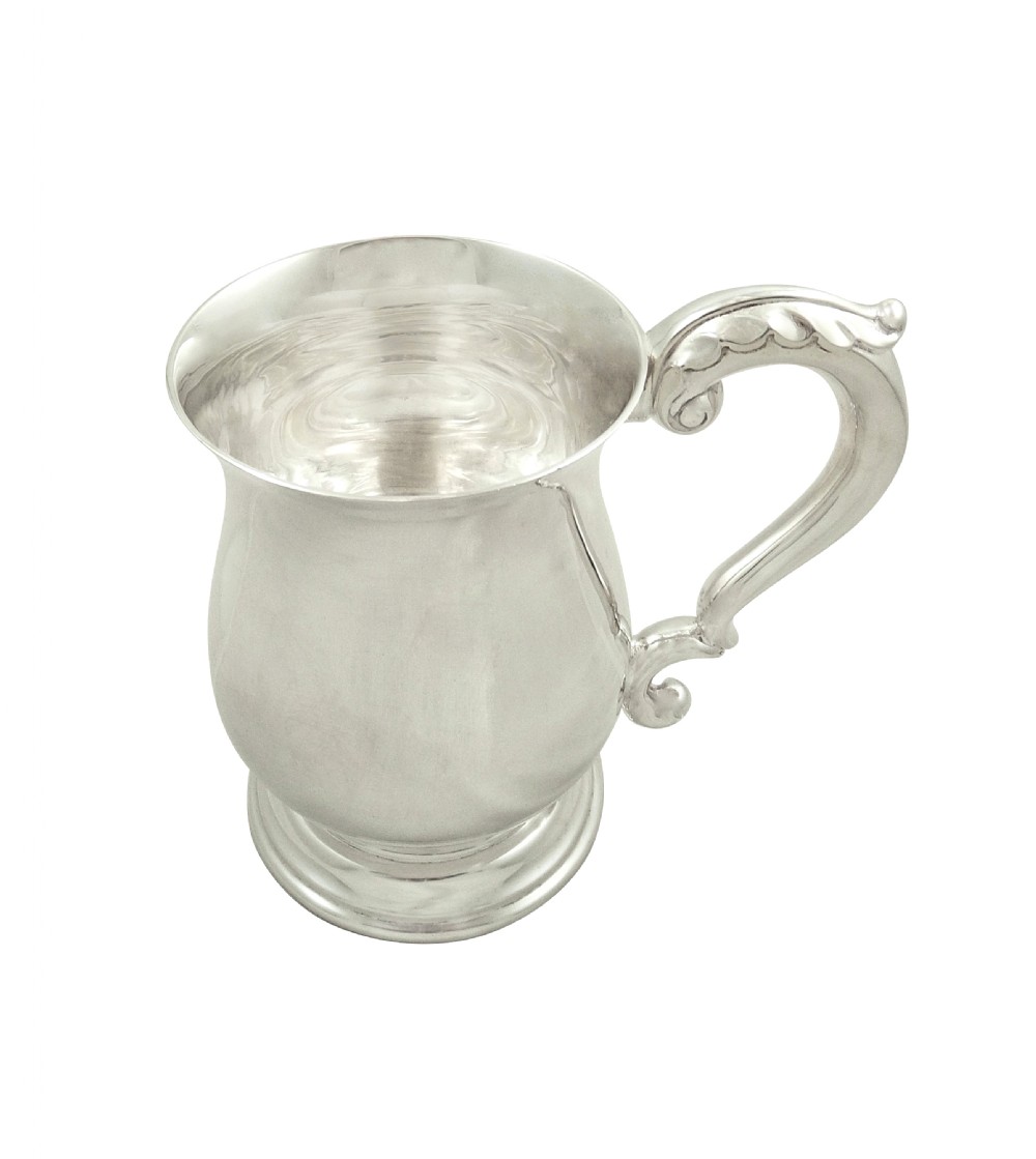 Antique Sterling Silver Mug / Tankard 1945 View V
