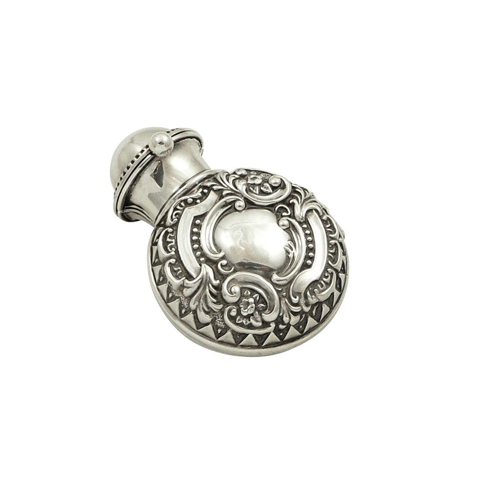 Antique Edwardian Sterling Silver Cased Perfume Bottle 1903