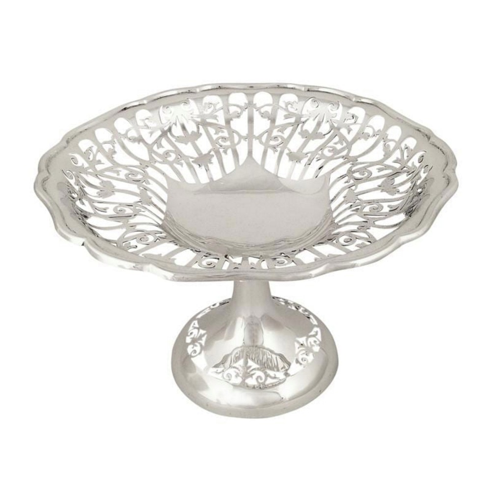 Antique Sterling Silver Tazza / Dish on Stand 1911
