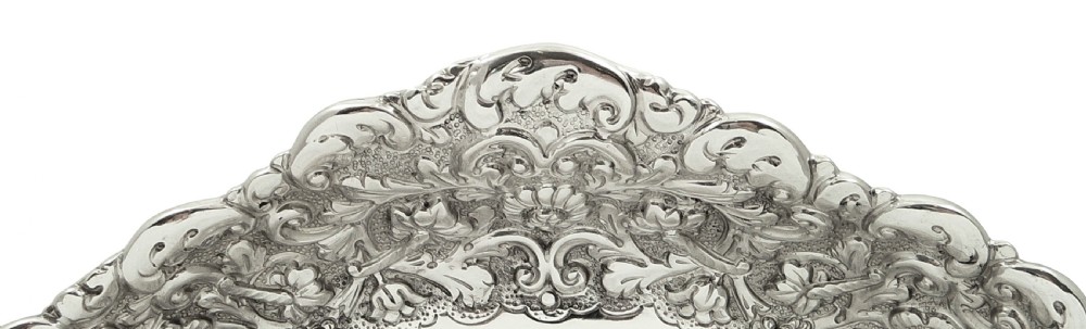 Antique Victorian Sterling Silver Dish 1886 View VII