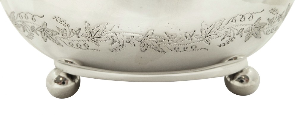 Antique Georgian Sterling Silver 2 Handle Bowl 1808 View VIII