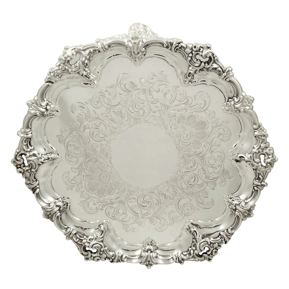 Antique Victorian Silver Plated 12