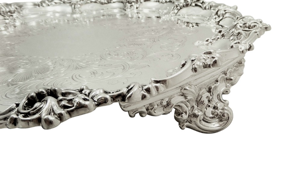 Antique Victorian Silver Plated 12