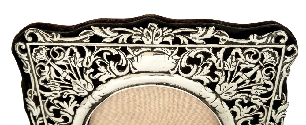 Antique Art Nouveau Sterling Silver 7